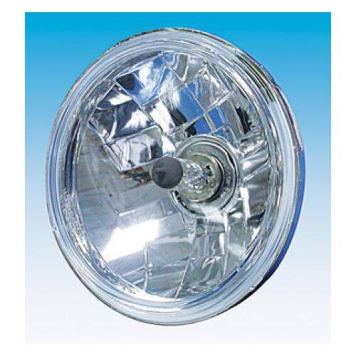 Zodiac Diamond Cut 7 Inch Halogen Headlight Unit