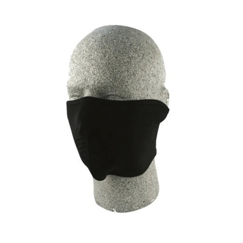 Zan Headgear Neoprene Half Mask - Solid Black - OS