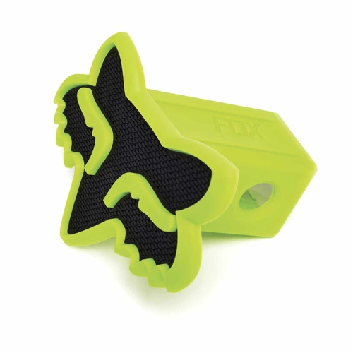 Fox Trailer Hitch Cover - Black/Green