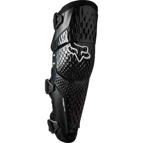 Fox Titan Pro D3O Knee CE Guard - Black - L/XL - SKU:FO25190001LXL