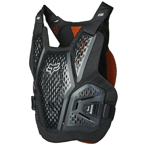 Fox Raceframe Impact SB CE D3O - Black - L/XL - SKU:FO26562001LXL