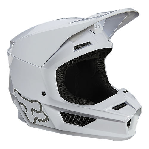 Fox V1 Plaic ECE Helmet - White - XL - SKU:FO26575008XL
