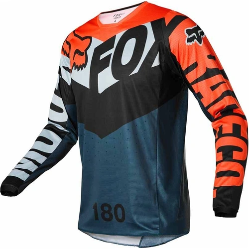 Fox 180 Trice Grey Orange Jersey - SKU:FO26728230S