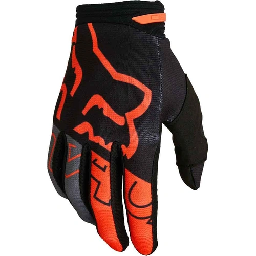 Fox 180 Skew Glove - Black/Orange - 2XL - SKU:FO281560162X