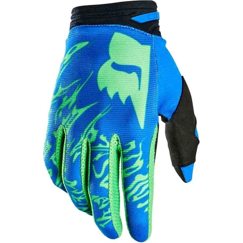 Fox 180 Peril Fluro Green Gloves - Green - 2X-Large - Adult - SKU:FO281573952X