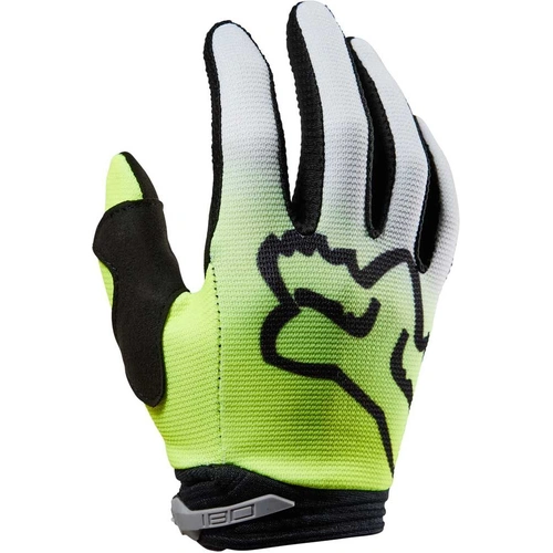 Fox Youth 180 Toxsyk Gloves - Fluro Yellow - S - SKU:FO29746130S