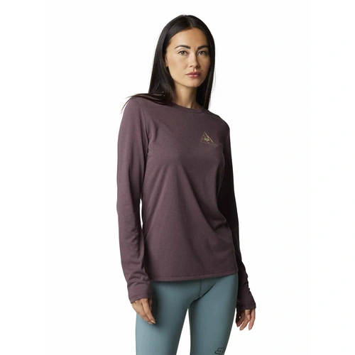 Fox Finisher Womens Tech Tee Long Sleeve - Purple - XS - SKU:FO30021053XS