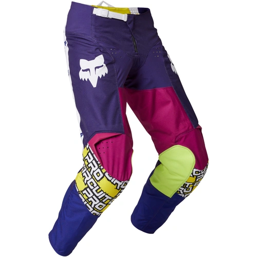 Fox 180 Pro Circuit Pants - White Blue - 28 - SKU:FO3085405928