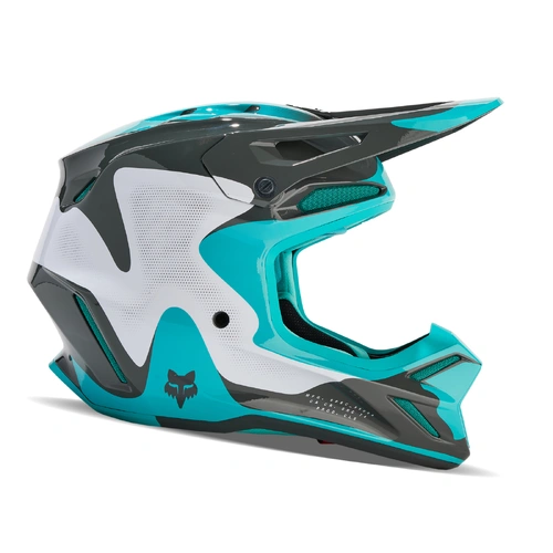 Fox V3 Revise Helmet - Teal - 2XL - SKU:FO313661762X