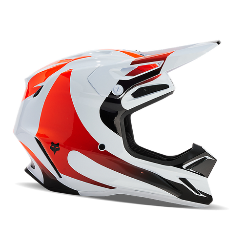 Fox V3 Magnetic Helmet - White