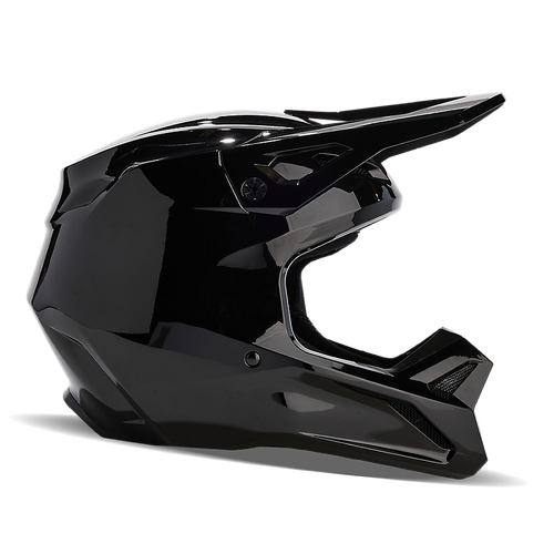 Fox V1 Solid Helmet - Black