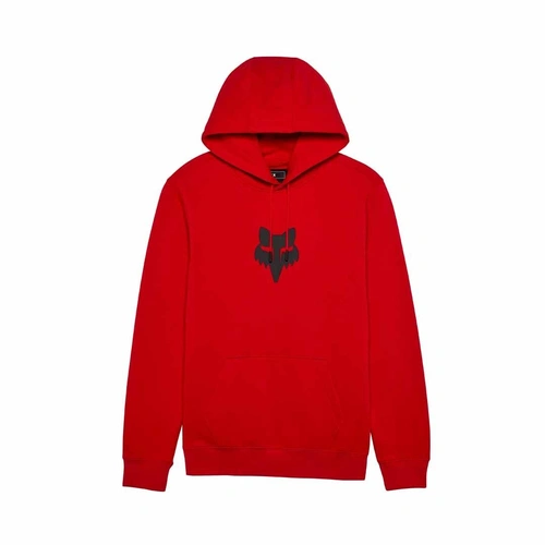 Fox Head Pullover Fleece - Red - 2XL - SKU:FO316081222X