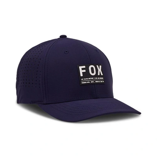 Fox Non Stop Tech Flexfit Hat - Navy - L/XL - SKU:FO31624329LXL