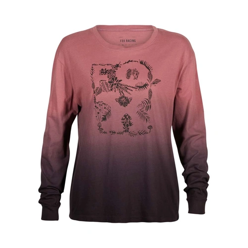 Fox Sensory Dye LS Womens Tee - Crdvn