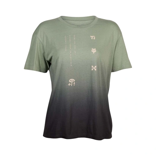 Fox Sensory Dye SS Womens Tee - Kelp - XS - SKU:FO31782577XS