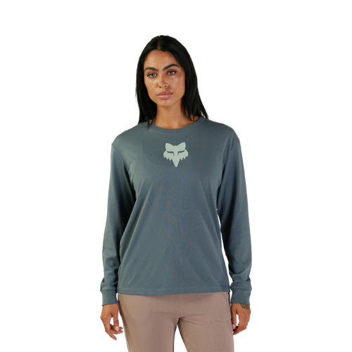 Fox Fox Head Womens Top Long Sleeve - Citadel - S - SKU:FO31849332S