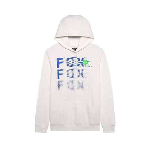 Fox Emotion Pullover Fleece - White