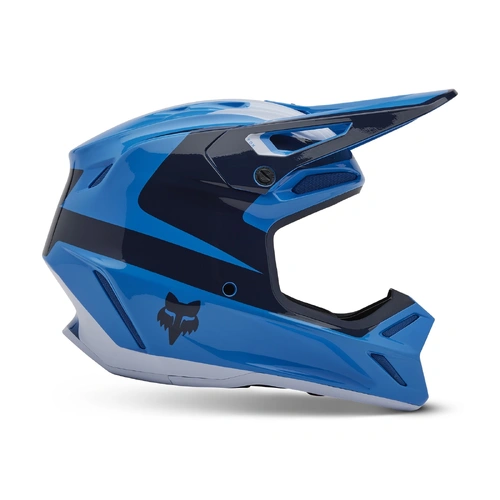 Fox V3 Divider Helmet - True Blue - 2XL - SKU:FO329971882X