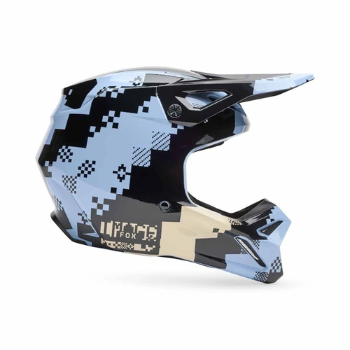 Fox V1 Digi Image MX Helmet - Light Slate - XS - SKU:FO33531223XS