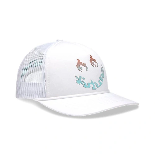 Fox Hello Womens Trucker Hat - White - OS - SKU:FO33579008OS