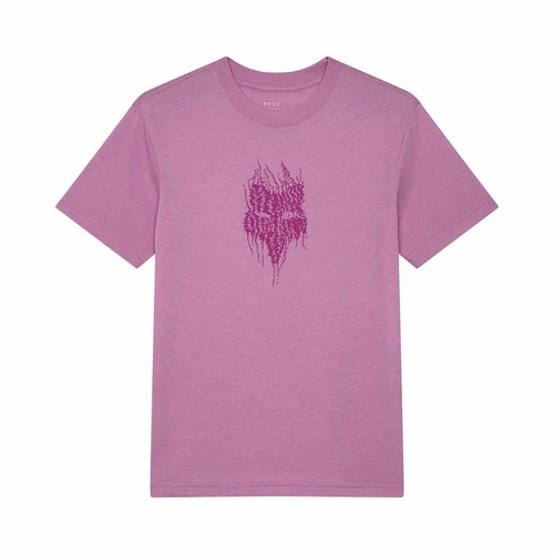 Fox Bark Womens Tech Tee Short Sleeve - Purple Haze