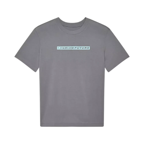 Fox Womens Elevated SS Tee - Steel Grey - L - SKU:FO33590172L