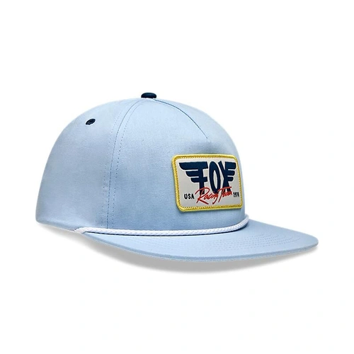 Fox Winged Womens Snapback Hat - Pale Blue - OS - SKU:FO33672264OS