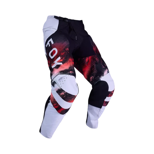 Fox 2026 180 Kairos MX Pants - White/Fluro Red - 28 - SKU:FO3633804728