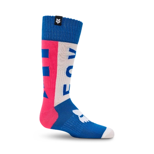 Fox 2026 Youth 180 Collect Sock - Blue/Pink