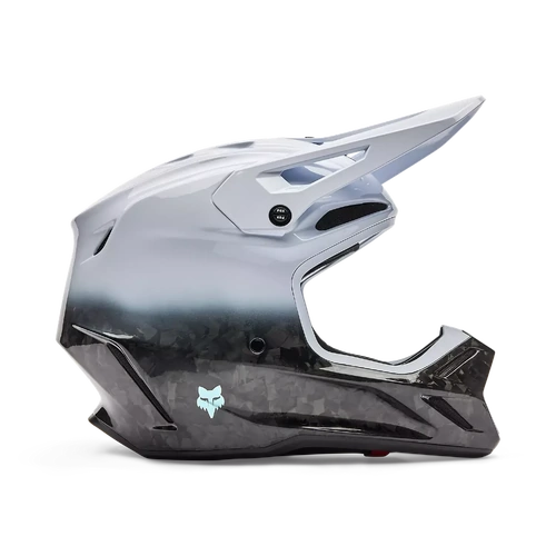 Fox 2026 V3 RS Ghost MX Helmet - White - M - SKU:FO36383008M