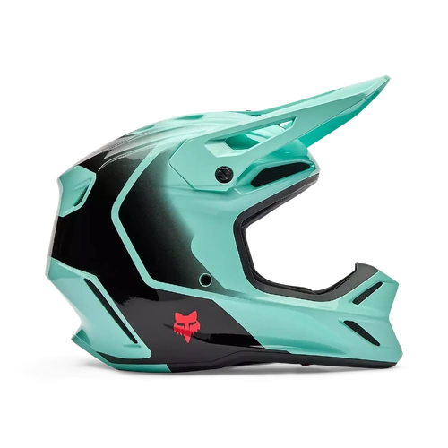 Fox 2026 V3 Drip MX Helmet - Turquoise - M - SKU:FO36391295M