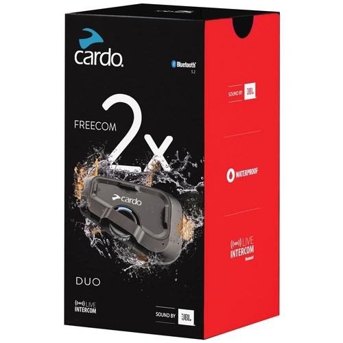 Cardo Freecom 2X Intercom - Duo Pack