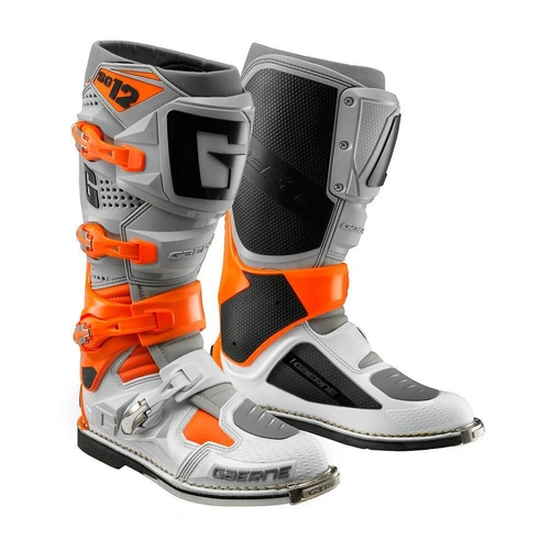 Gaerne SG-12 Boots - Orange/Grey/White