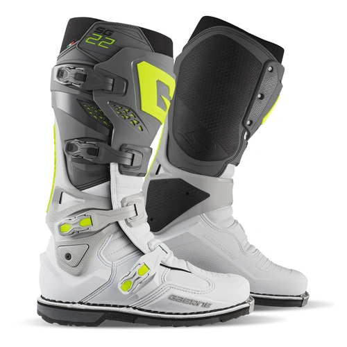 Gaerne SG22 Boot - Anthracite/White/Grey - 43 - SKU:G226201743