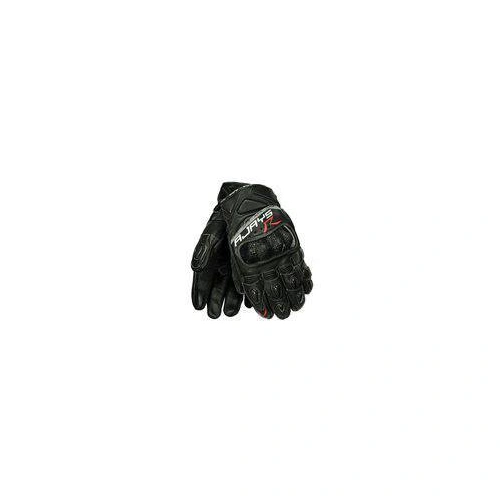 Rjays Cobra ll Carbon Black Short Gloves - SKU:GL69BKXS