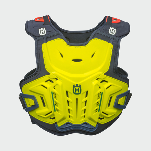 Husqvarna Kids 4.5 Chest Protector - Yellow - S/M - SKU:HUS3HS1997202