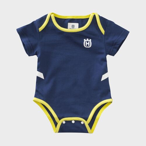 Husqvarna Baby Team Body - Blue/Yellow - 12-18 Mths - SKU:HUS3HS220032205