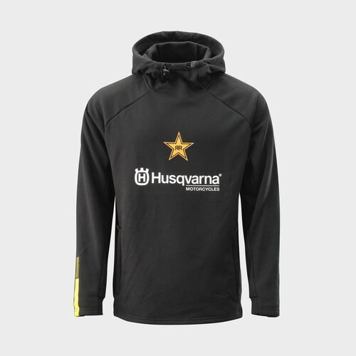Husqvarna RS Style Hoodie - Black - XS - SKU:HUS3RS230040901