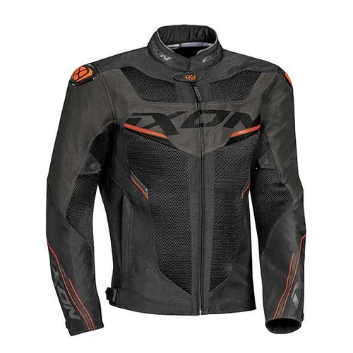 Ixon Draco Jacket - Black/Anthracite/Orange - S - SKU:IX100101108111103