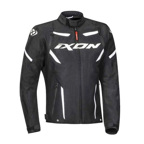 Ixon Striker Jacket - Black/White - 3XL - SKU:IX100101121101508
