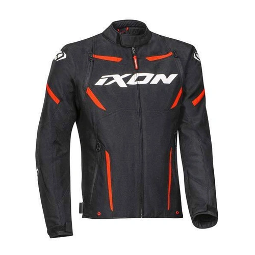 Ixon Striker Jacket - Black/White/Red - 2XL - SKU:IX100101121102707