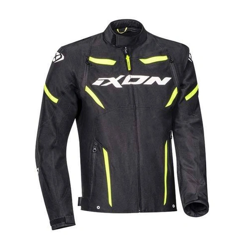 Ixon Striker Jacket - Black/White/Yellow