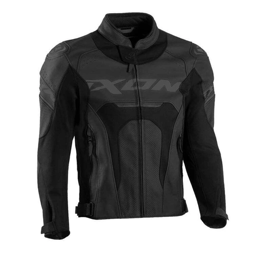 Ixon Jackal Leather Jacket - Black - S - SKU:IX100201054100103