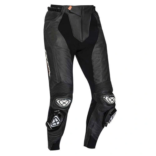 Ixon Vendetta Evo Leather Pants - Black/White - 3XL - SKU:IX200201012101508