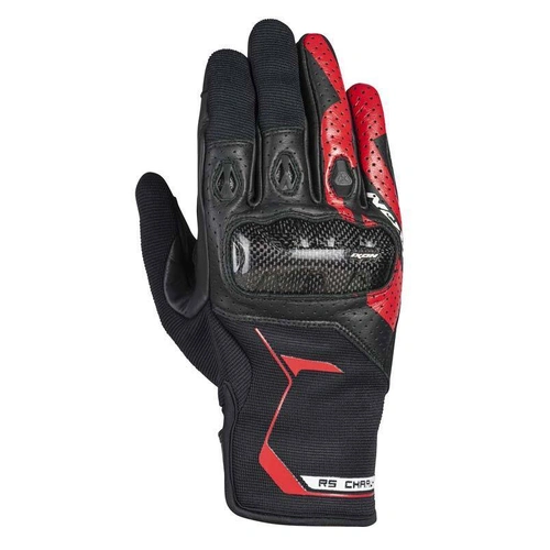 Ixon RS Charly Glove - Black/Red - M - SKU:IX300111062105804