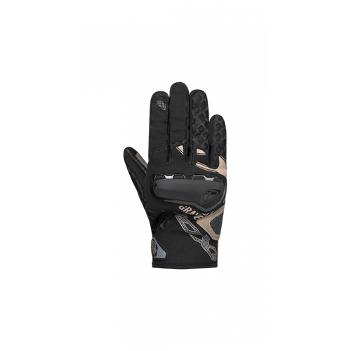 Ixon Gravel Air Glove - Black/Sand - S - SKU:IX300111079106003