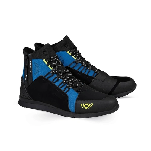 Ixon Freaky Waterproof Boot - Black/Blue/Yellow - 42 - SKU:IX508101004103509