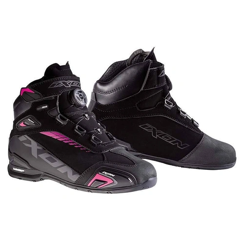 Ixon Bull Waterproof Womens Boot - Black/Pink - 38 - SKU:IX508112003107305