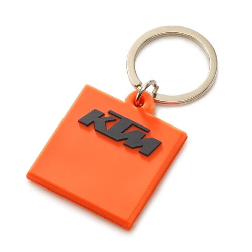 KTM OEM LOGO RUBBER KEYHOLDER ORANGE (3PW210066800) - SKU:KTM3PW210066800
