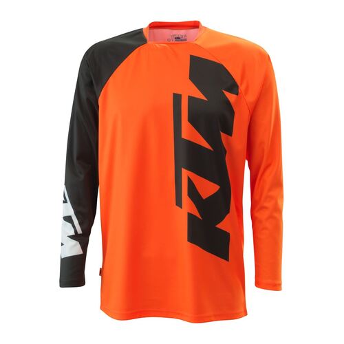 KTM OEM POUNCE SHIRT ORANGE S (3PW220010202) - SKU:KTM3PW220010202